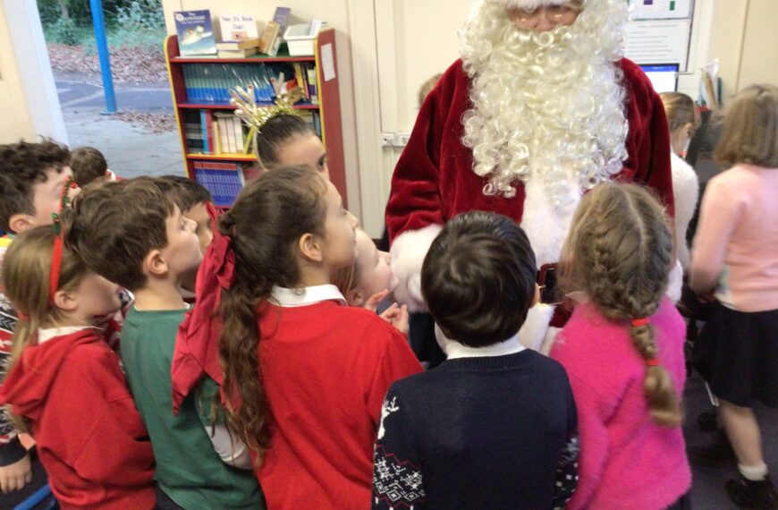 Father Christmas Visits Hatch Ride