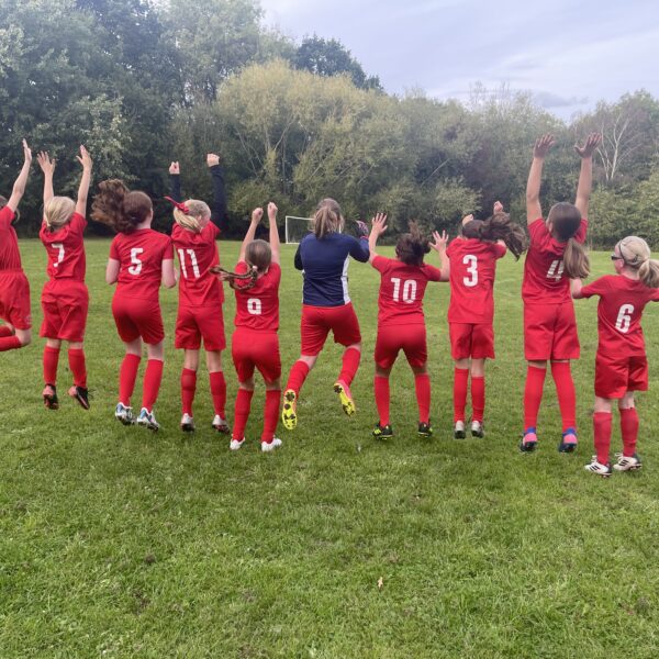 A victory for our girls football team!