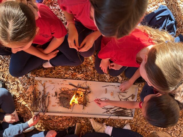 Bushcraft at Wellington College