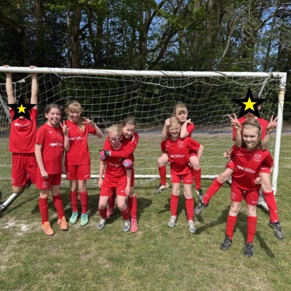 Friendly girls football match vs Oaklands Juniors