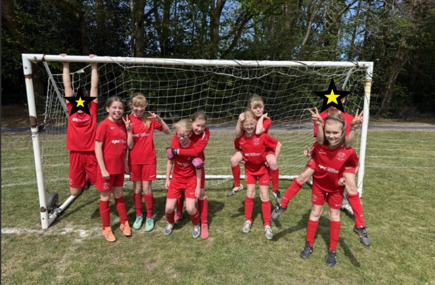 Friendly girls football match vs Oaklands Juniors