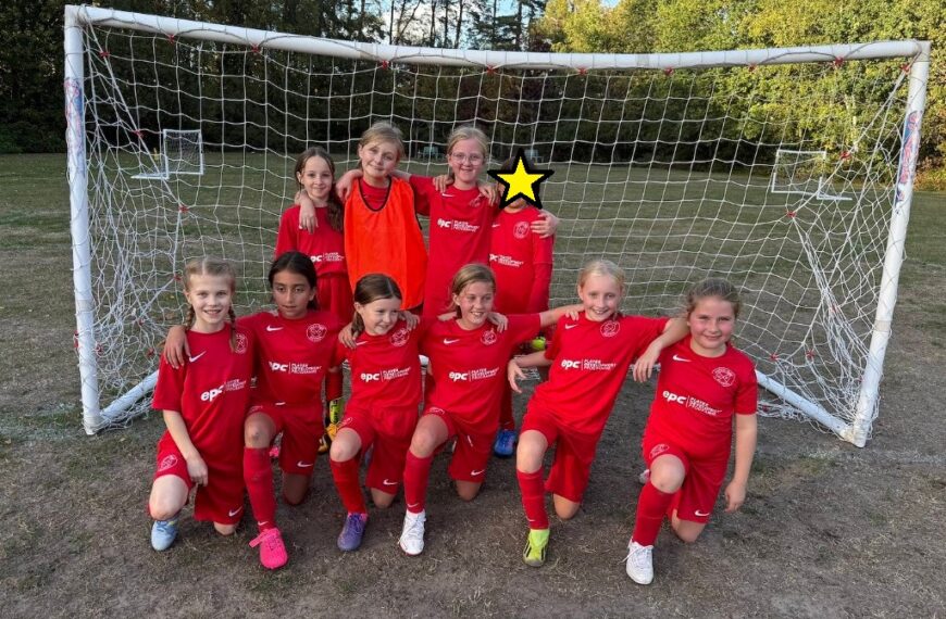 Girls Football First Match